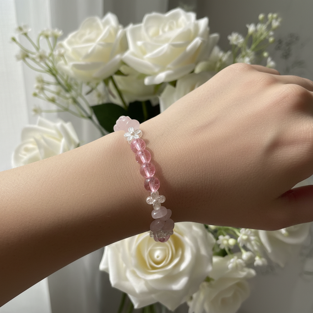Pink flower lifestyle